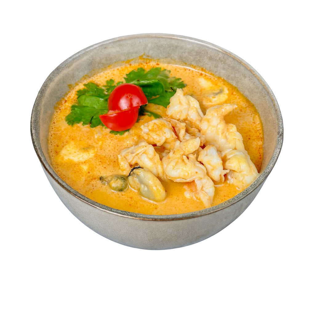 Том ям с креветками