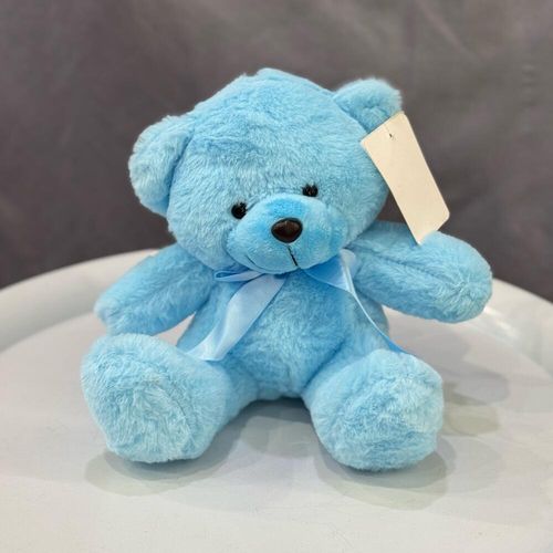 Мягкая игрушка Мишка голубой 18 см
