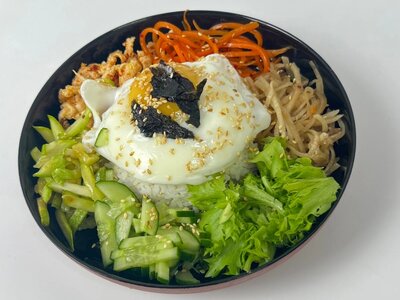 Бибимпаб с креветкой