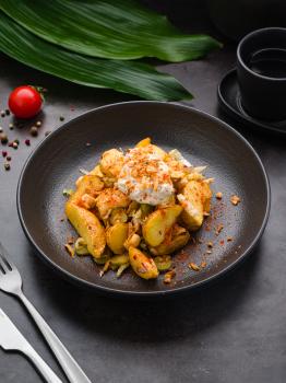 Куш с курицей