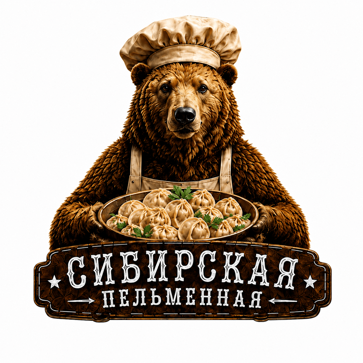 Сибирская пельменная - логотип