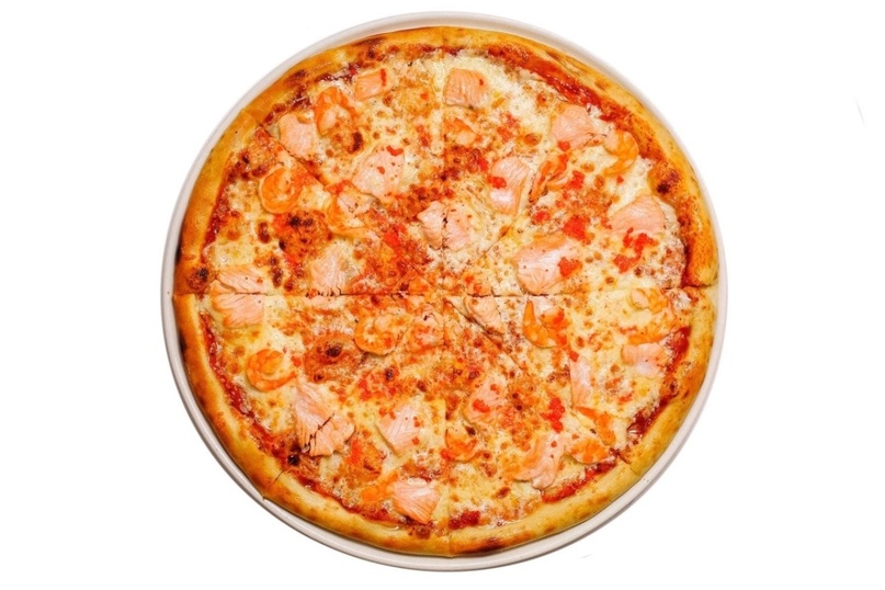 Пицца из Морепродуктов 25 см.
