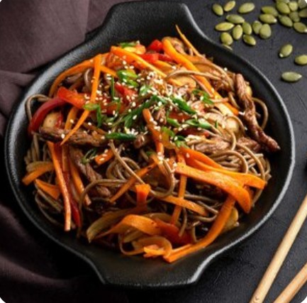 Вок с говядиной спайси