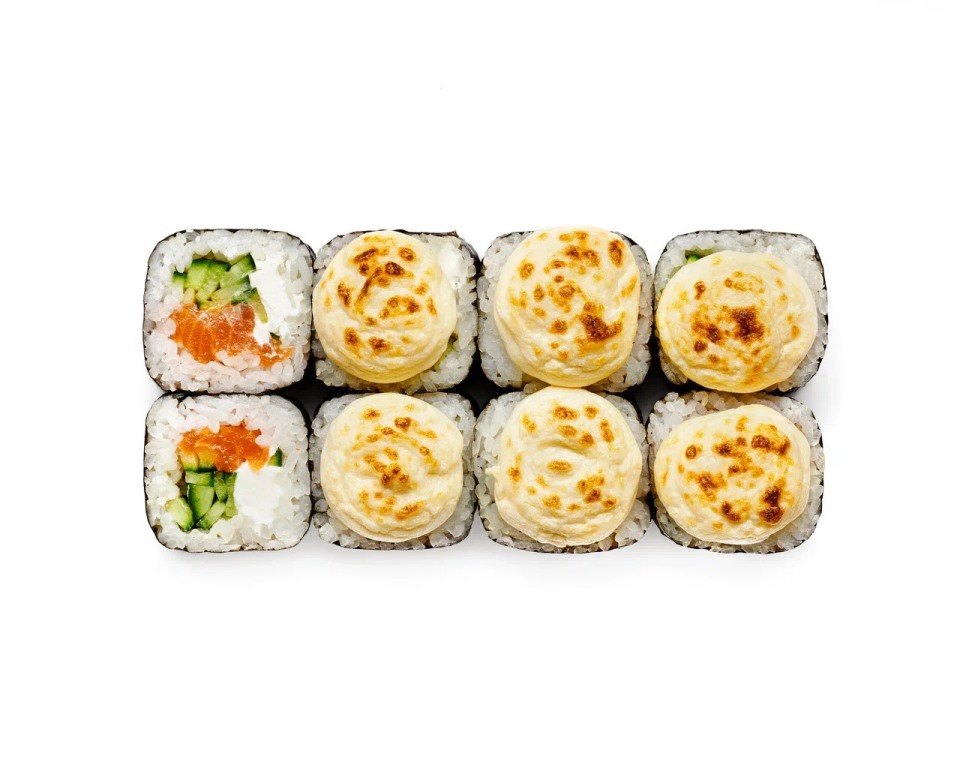 Запеченный с лососем