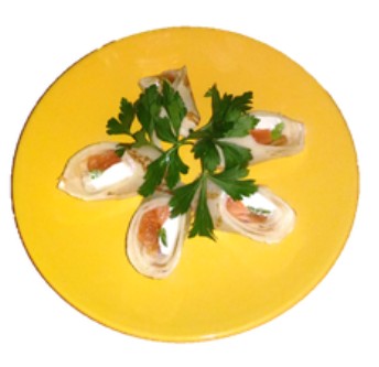 Рулетики из блинчика