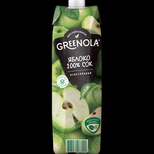 Сок GREENOLA яблочный