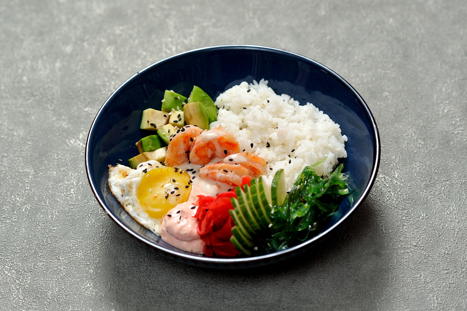 Поке с креветкой