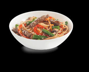 Wok Удон с говядиной