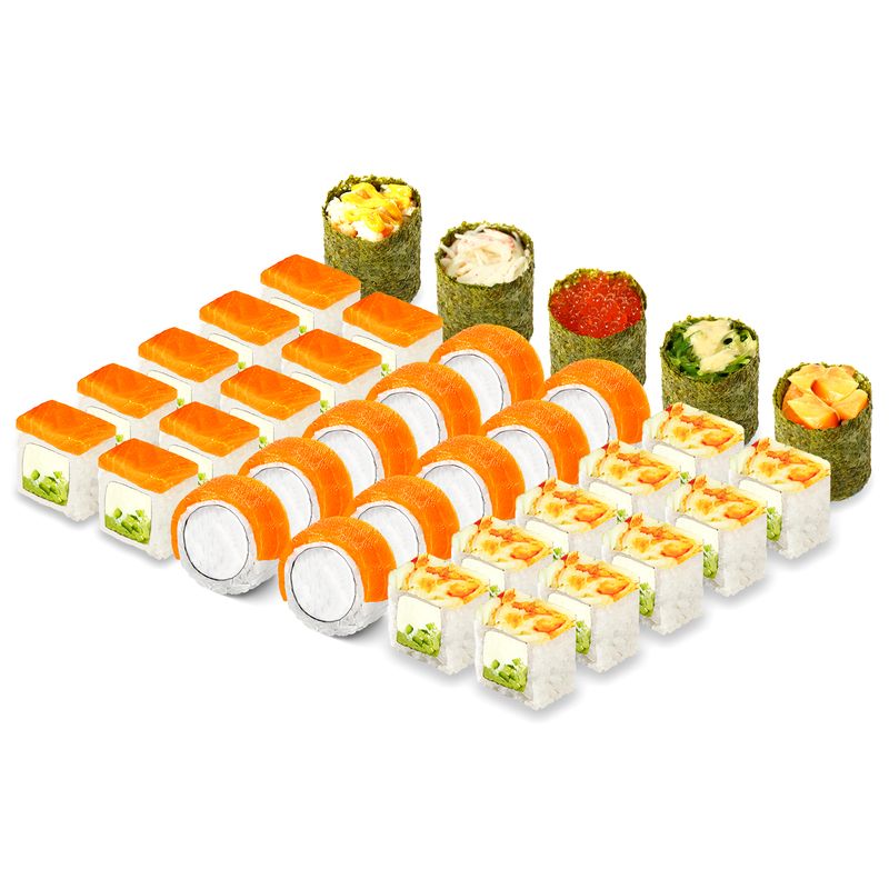 Гункан vs Сальмон