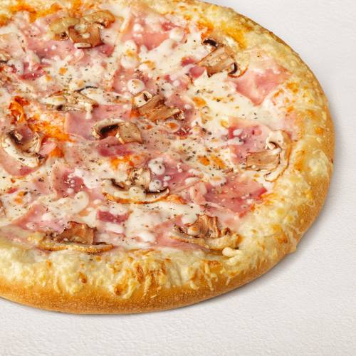 Мясная с грибами на пышном тесте 25 см