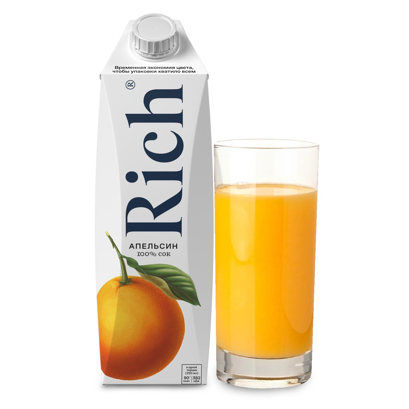 Сок Rich (апельсиновый)