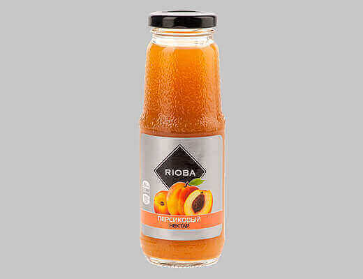Rioba Сок персиковый, 0,25 л
