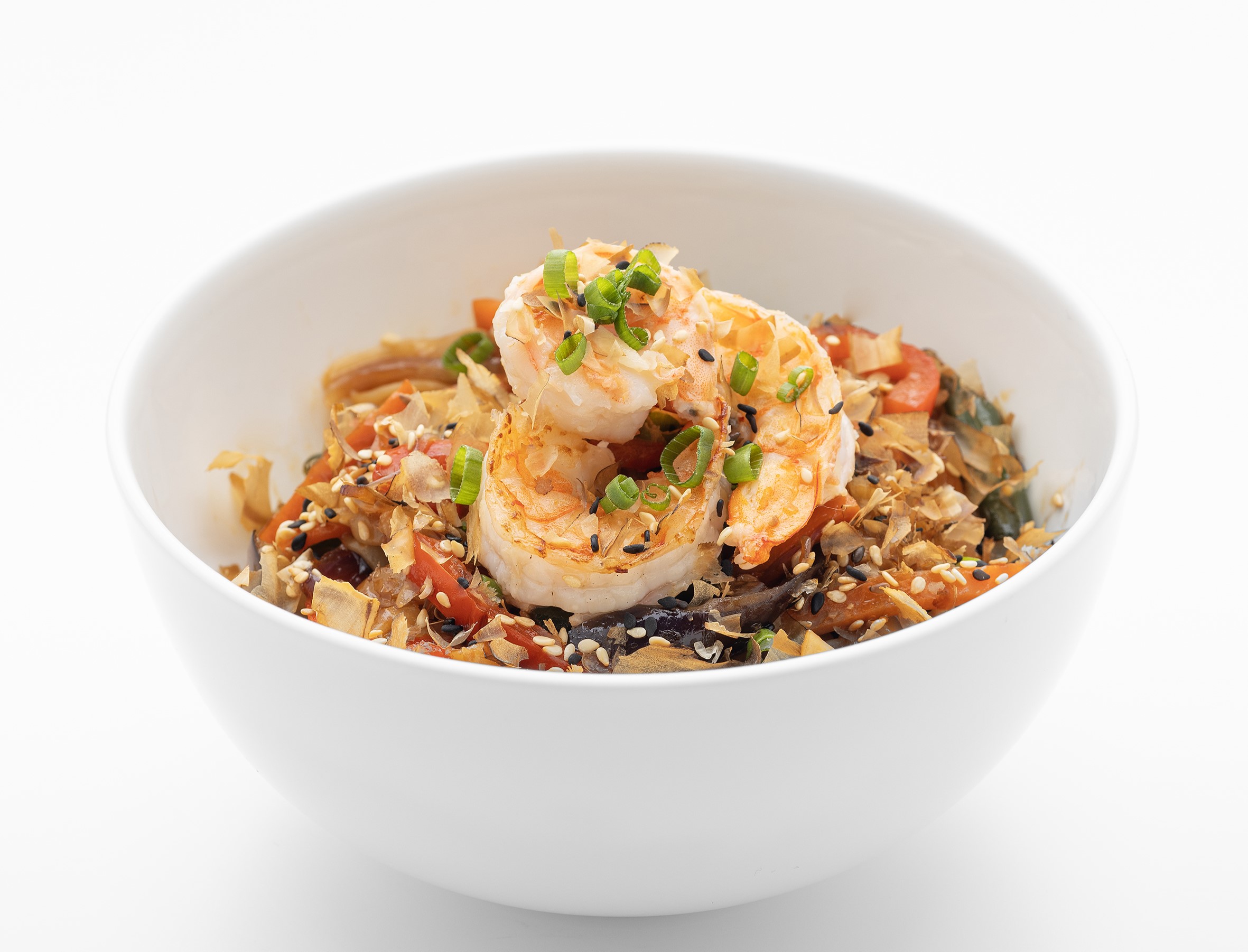 Удон с морепродуктами