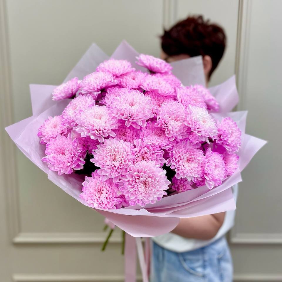 Букет из 7 Хризантем