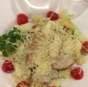 Салат Цезарь из курицы