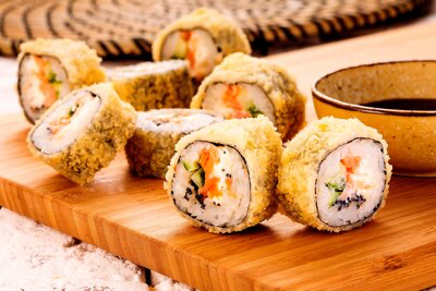 Жареный ролл Исудзу