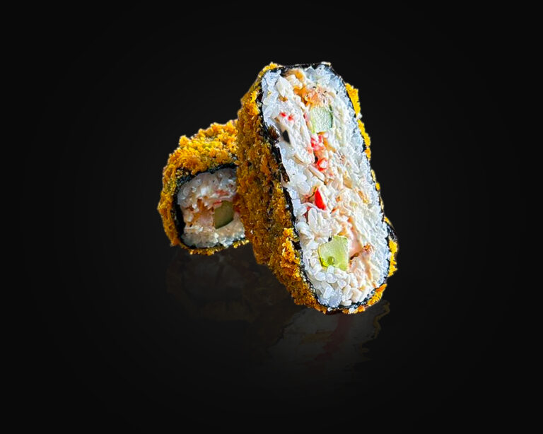 Ролл-бургер с креветками