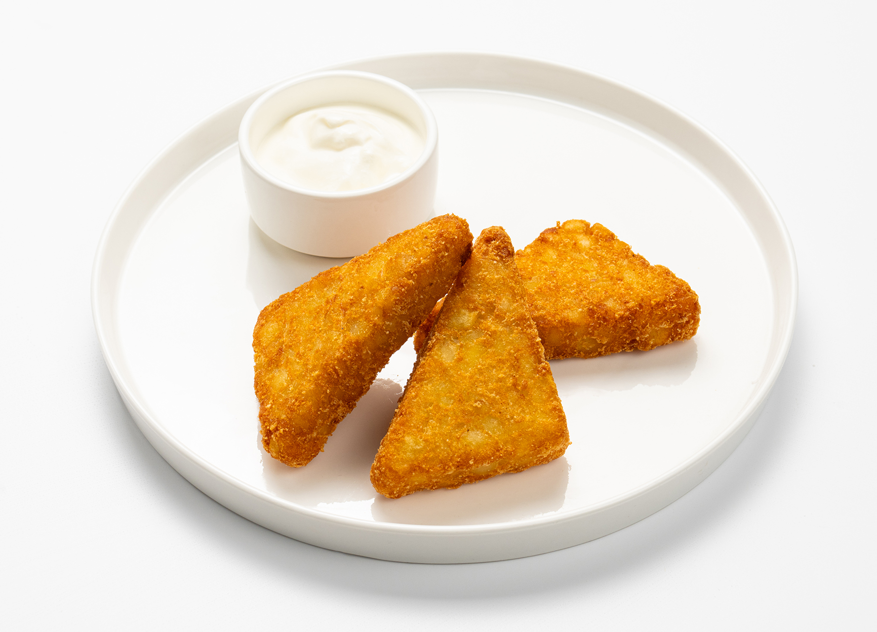 Хашбраун картофельный со сметаной