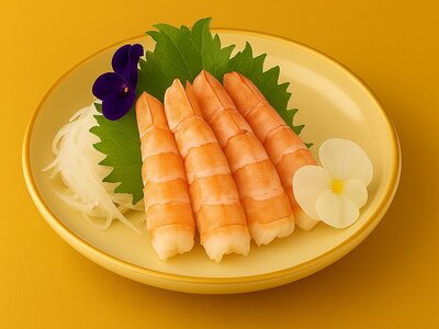 Сашими креветка