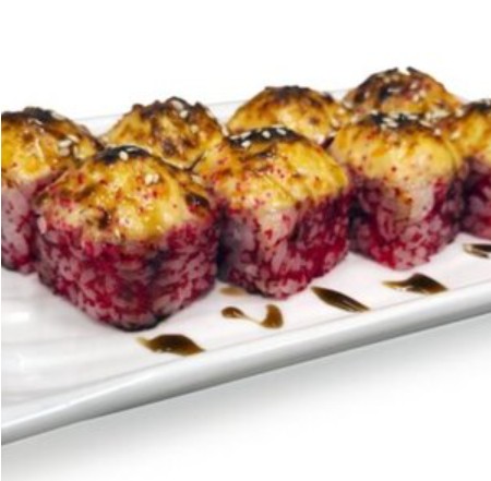 Запеченный ролл Эби курими
