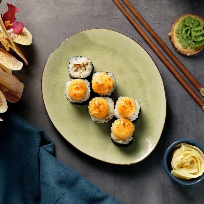 Запеченный маки с угрем