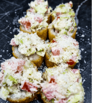 Цезарь жареный с курицей