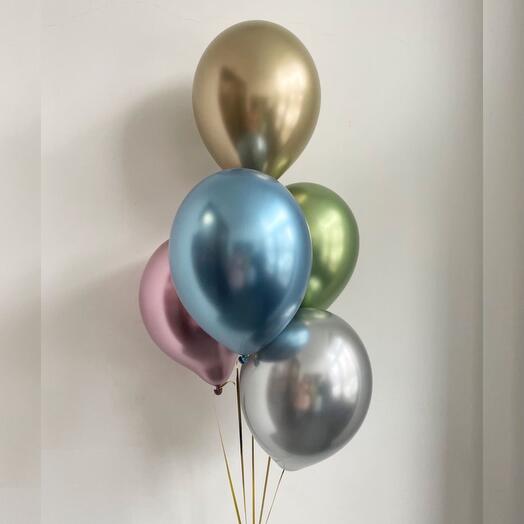 Свазка из 5 металлических шаров