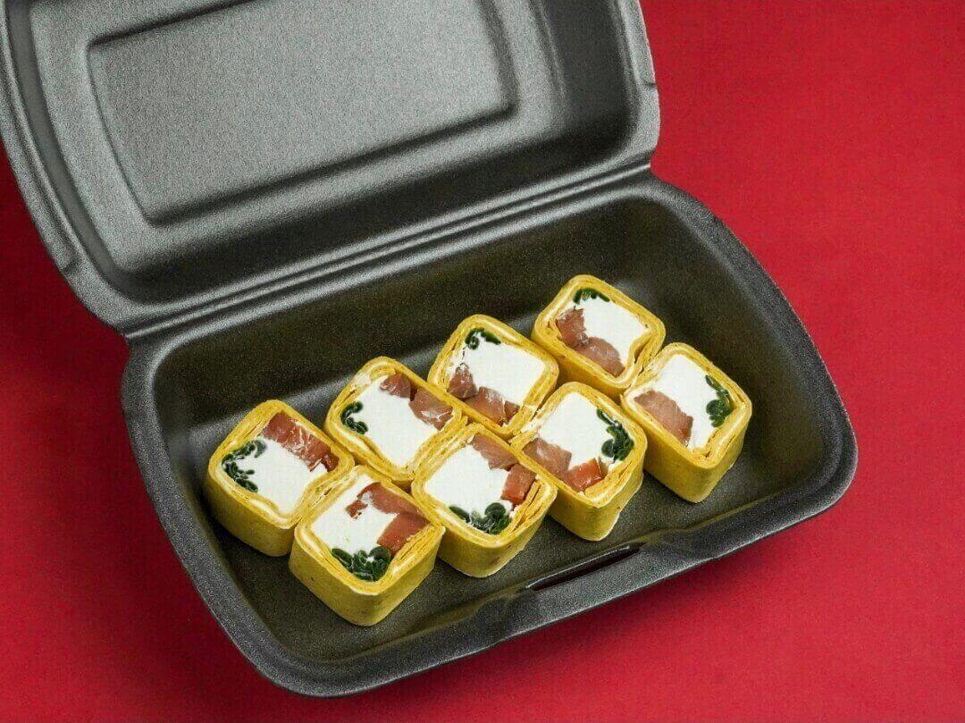 Тортилья с копчёной сёмгой