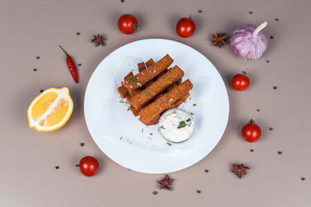 Чесночные гренки