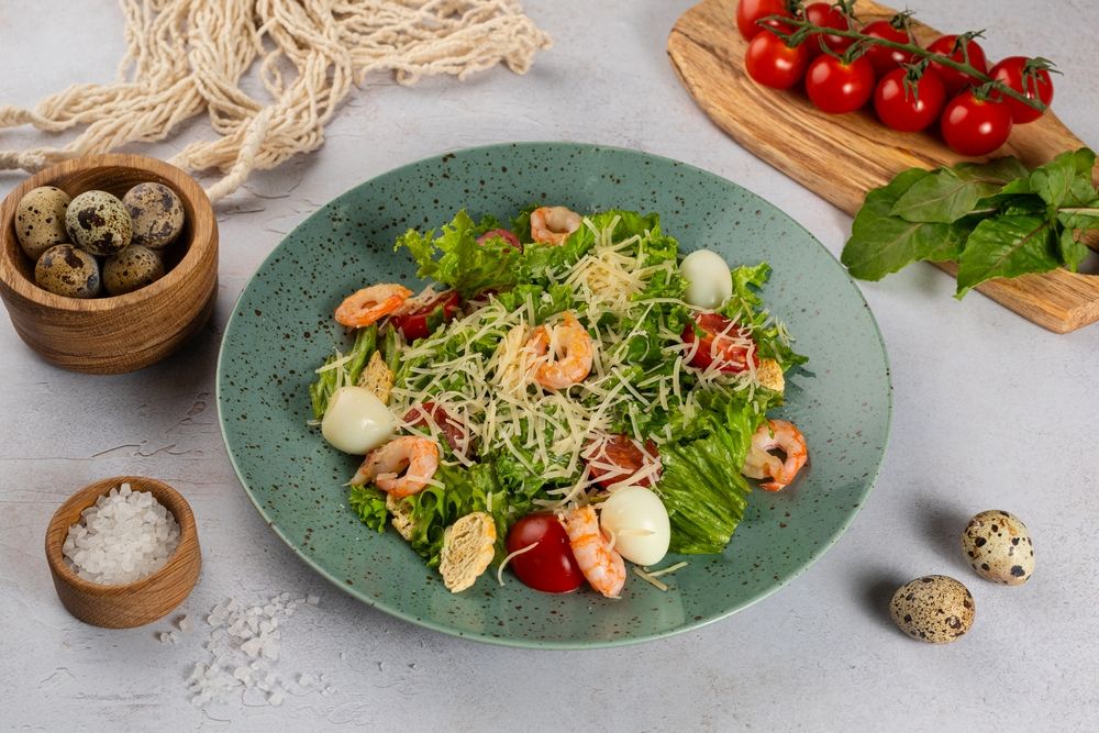 Цезарь с креветками