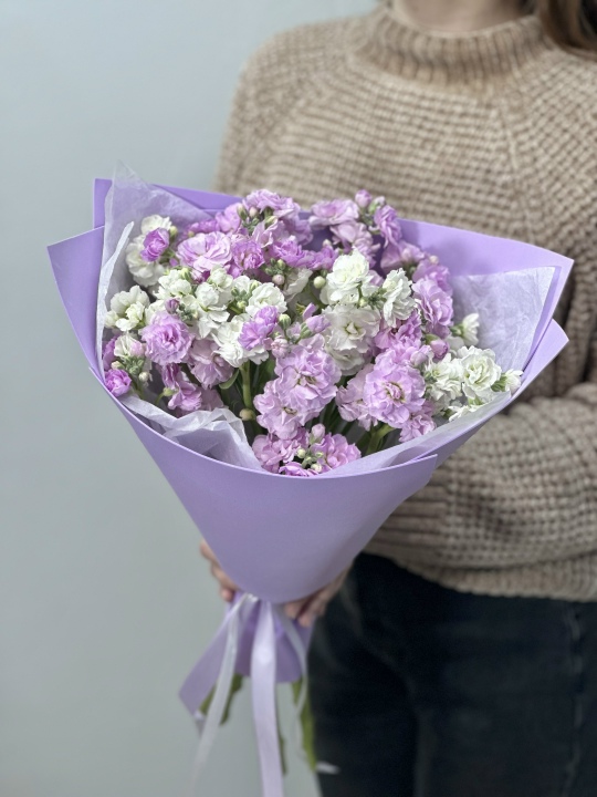 Букет из маттиолы