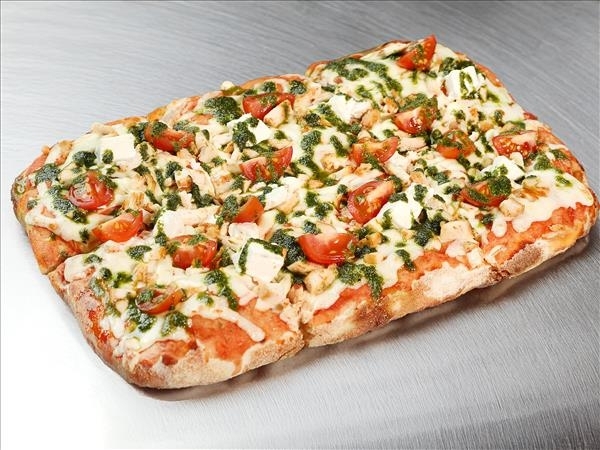 Римская пицца Курочка песто