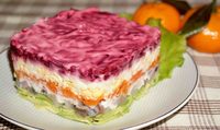 Сельдь под шубой 100 г