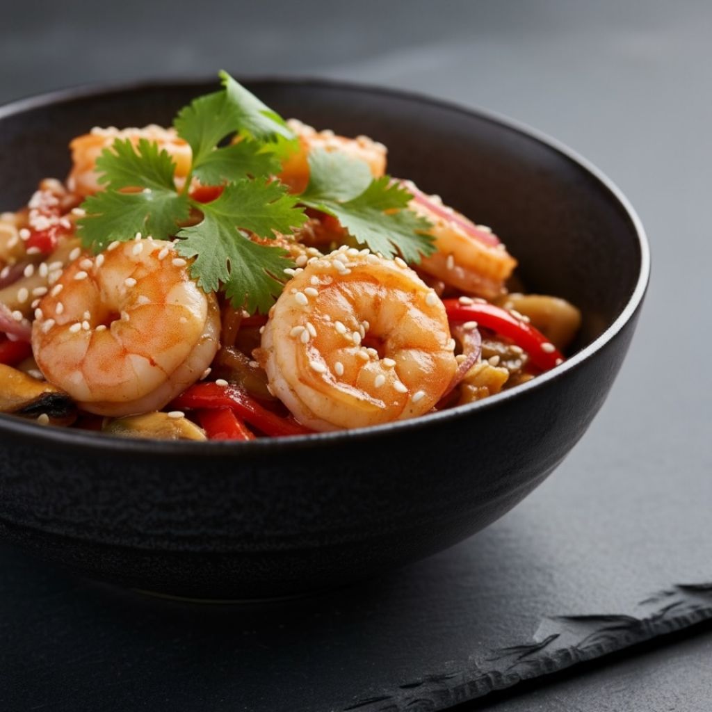 УДОН с КРЕВЕТКАМИ