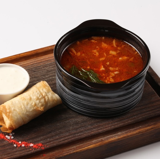 Традиционная мясная солянка