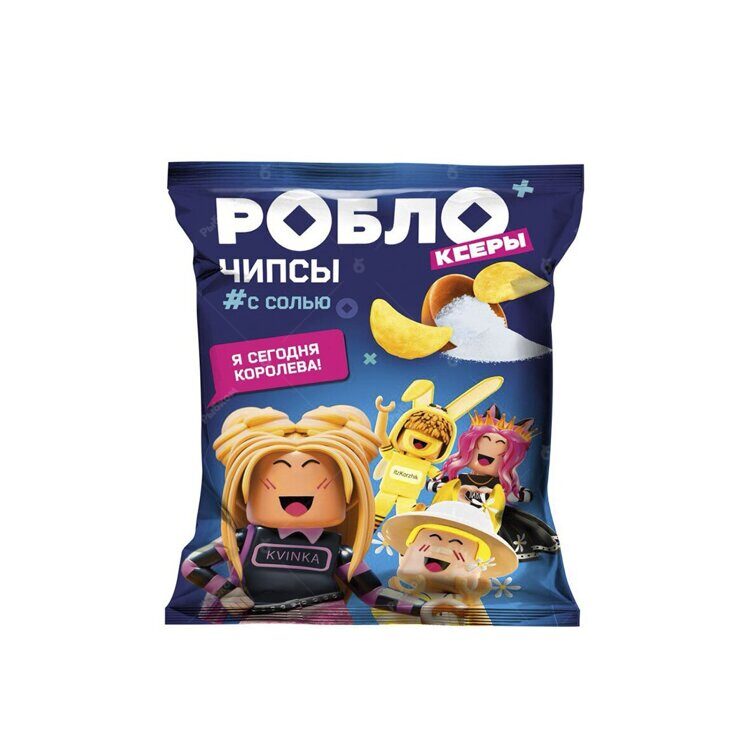 Чипсы Роблокс Соль 75г