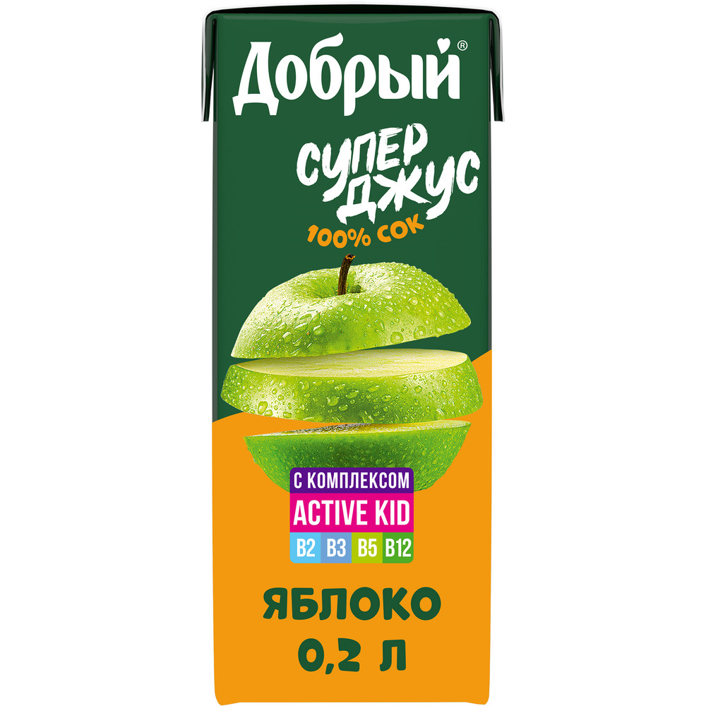 Сок Добрый Супер Джус Яблоко