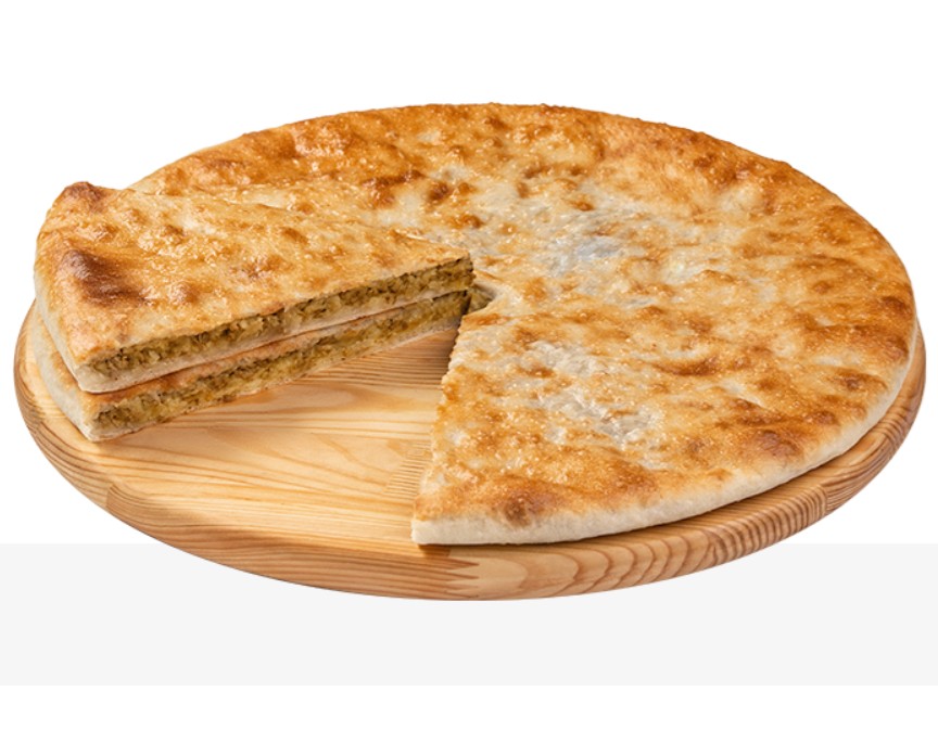Осетинский пирог с мясом и картофелем