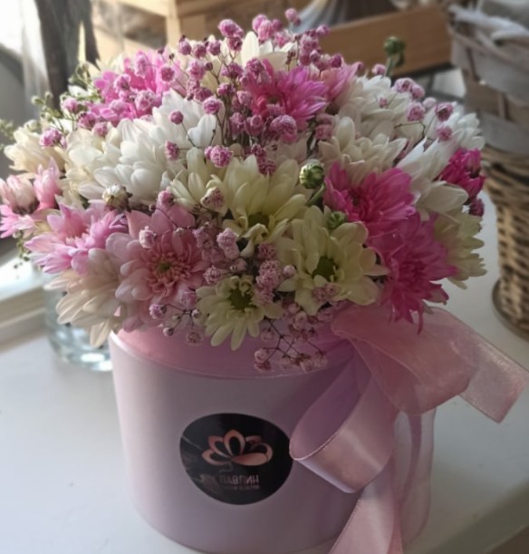 Коробка с цветами