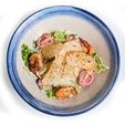 Салат Цезарь с креветкой