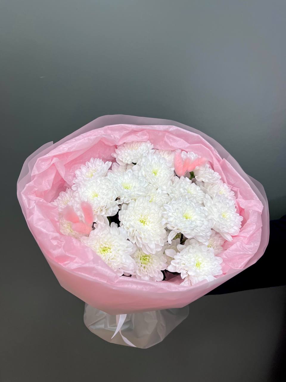 Букет из 3 хризантем 