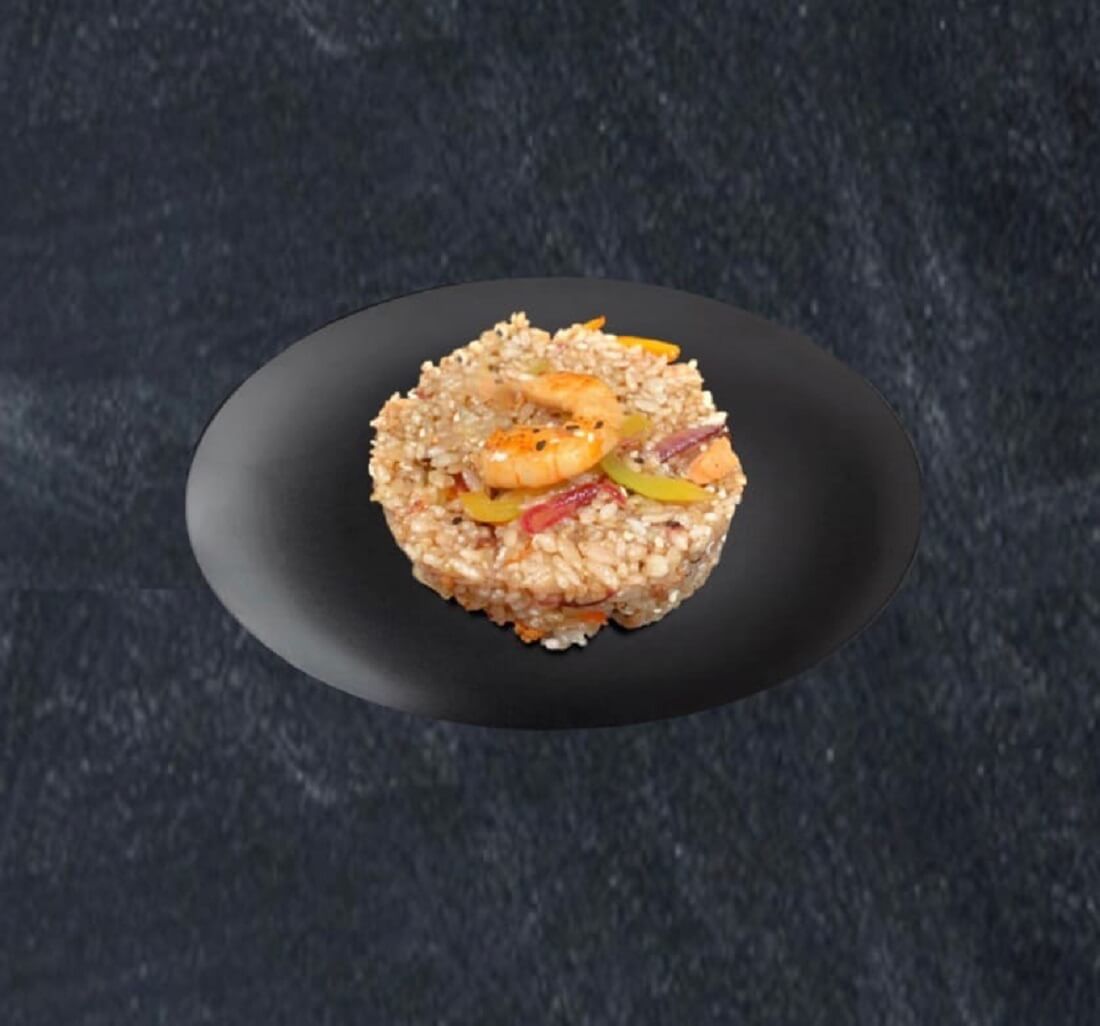 Рис с морепродуктами