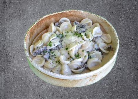 Орекьетте в сливочном соусе с трюфельным маслом