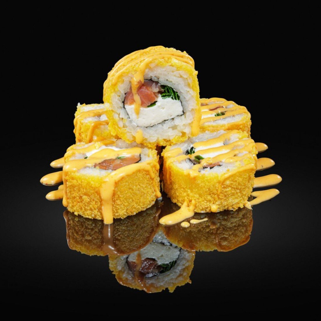 Темпура с копчёным лососем 237г