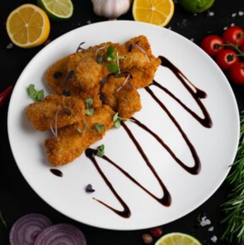 Хрустящие наггетсы с курицей