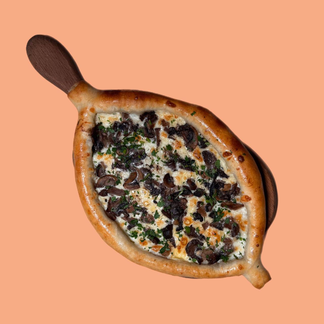 Хачапури с грибами