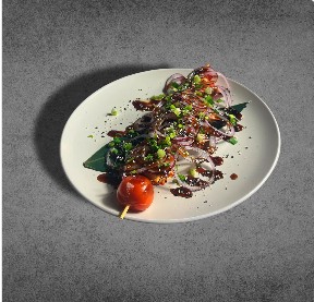 Шашлычки кушияки с Лососем