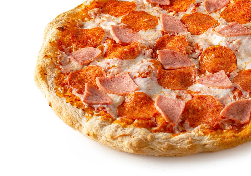 Пицца Пепперони ветчина