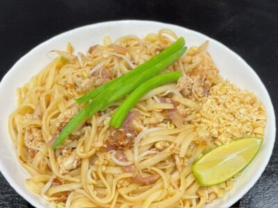 Пад-тай с курицей