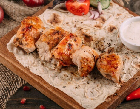 Шашлык из куриной грудки